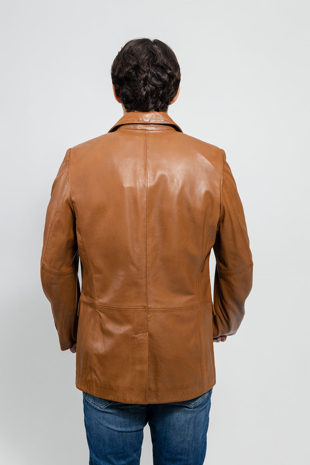 Tressivo-Esquire Mens Leather Jacket - Tressivo