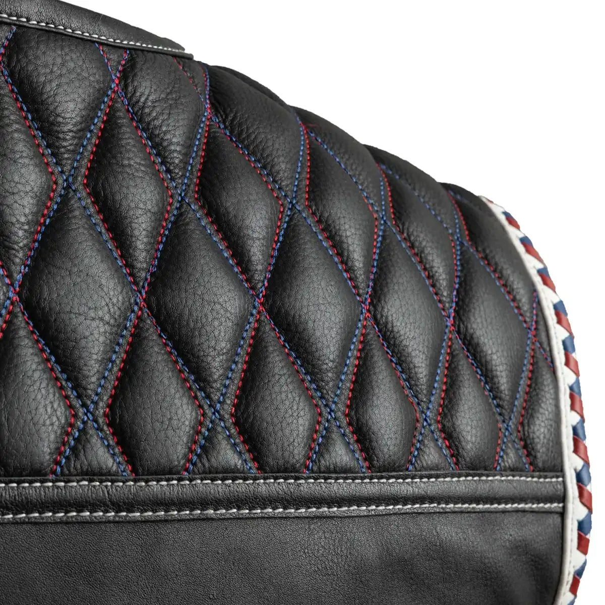 Tressivo-Captain Men's Motorcycle Leather Vest - Tressivo