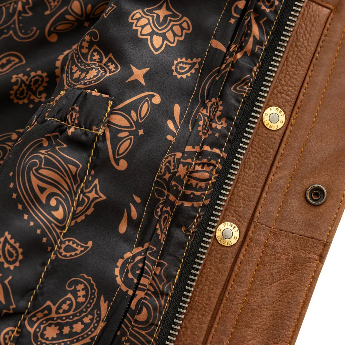 Tressivo-Dust Devil Men's Motorcycle Leather Vest (limited edition) - Tressivo