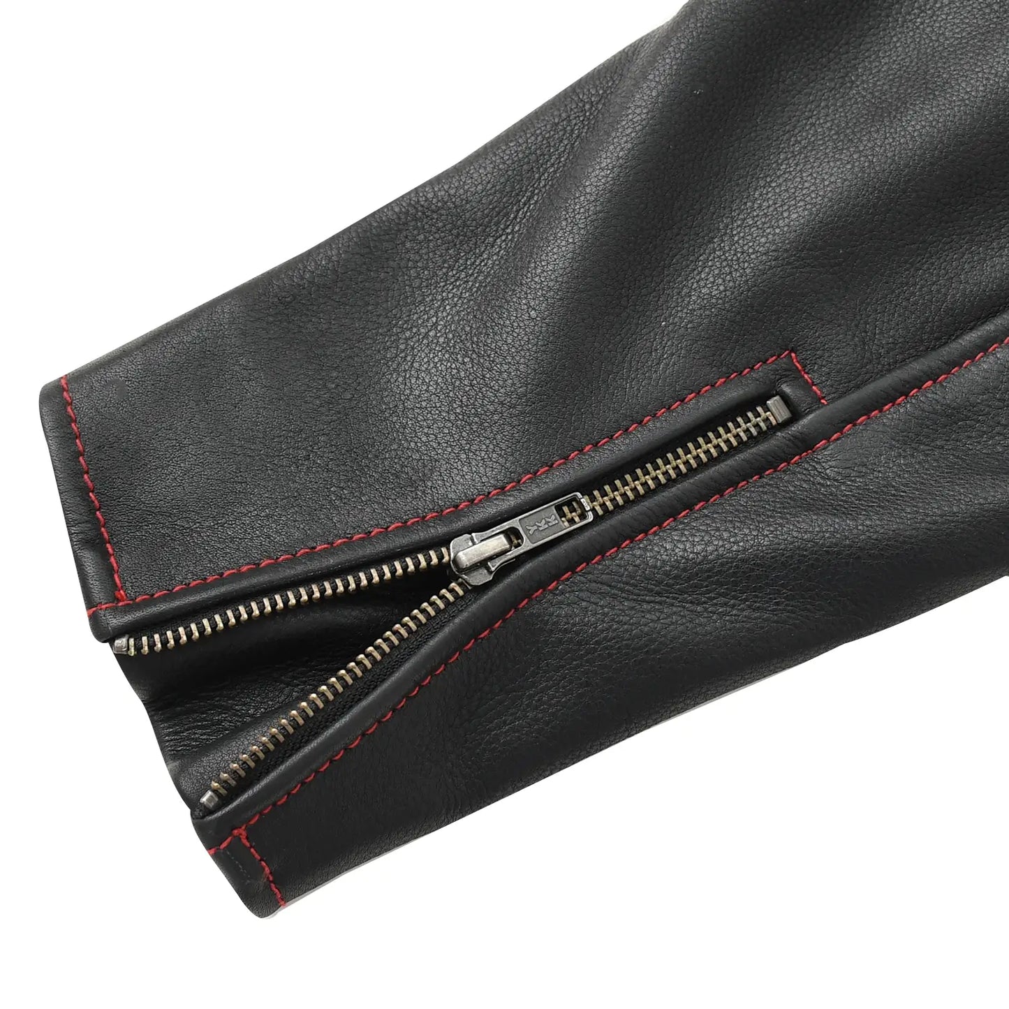 Tressivo-Redstrike Men’s Motorcycle Leather Jacket - Tressivo