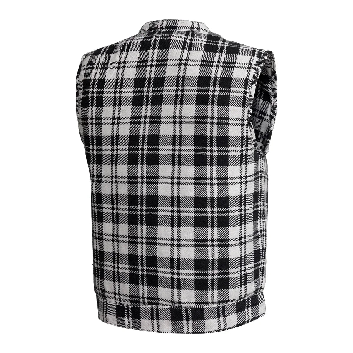 Tressivo-Sharp Shooter Moto Men's Canvas Vest - Recycled - Tressivo