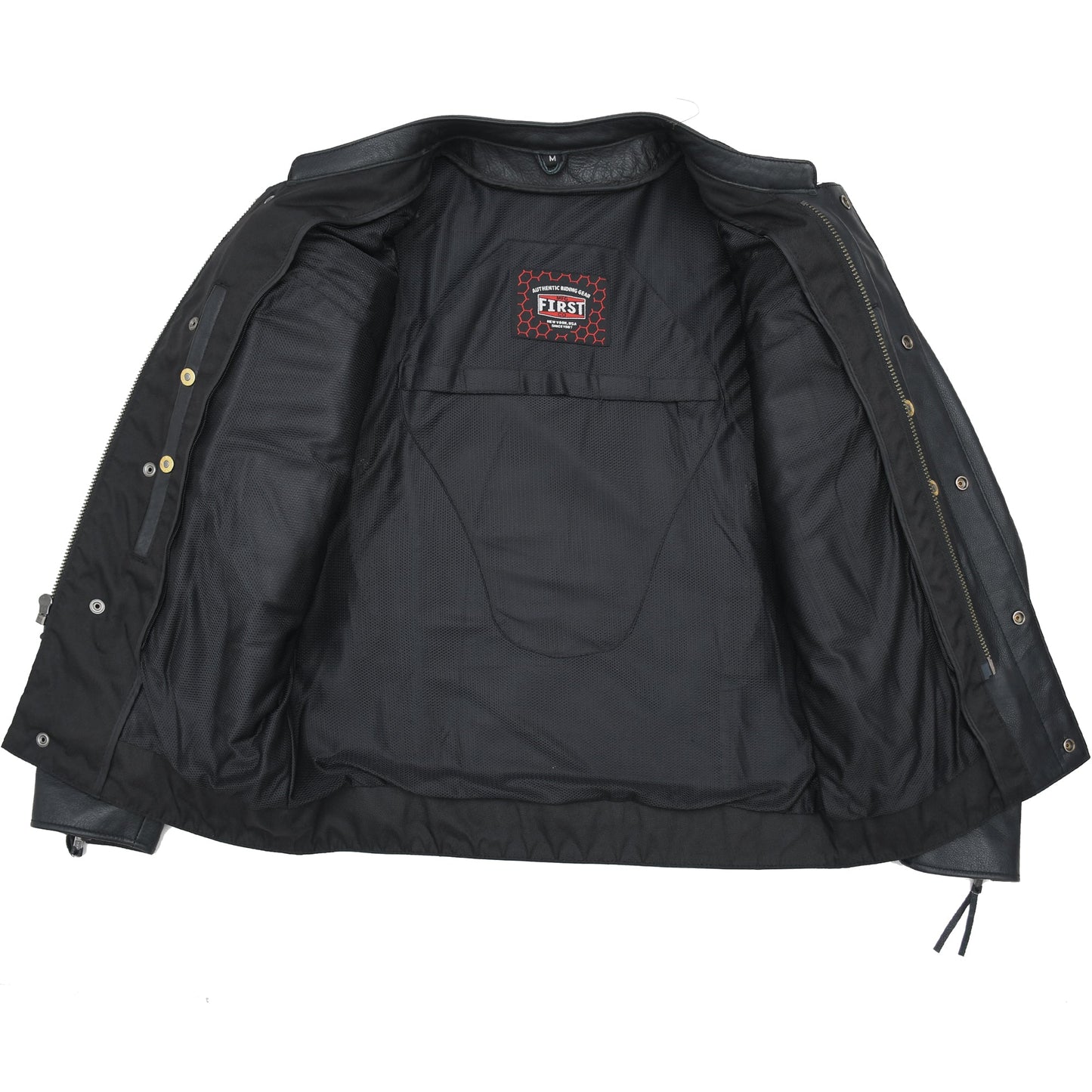 Tressivo-Raider Men's Motorcycle Leather Jacket - Tressivo