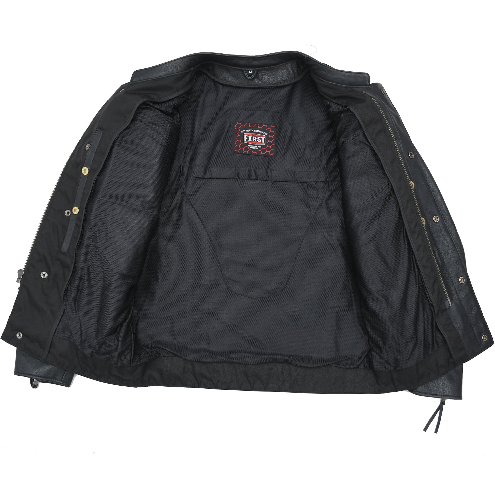 Tressivo-Raider Men's Motorcycle Leather Jacket - Tressivo