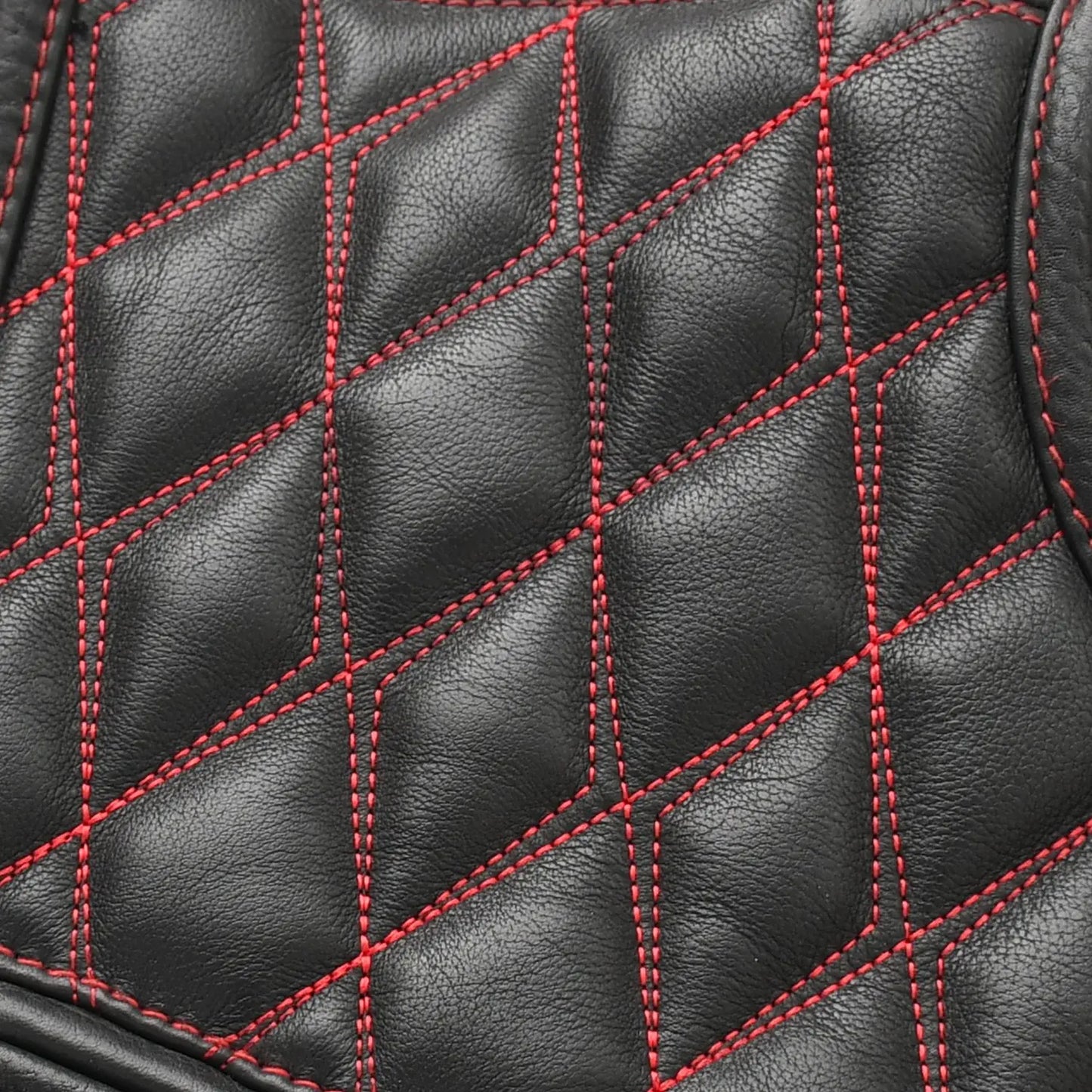 Tressivo-Tactical Emerald Men’s Motorcycle Leather Vest - Tressivo