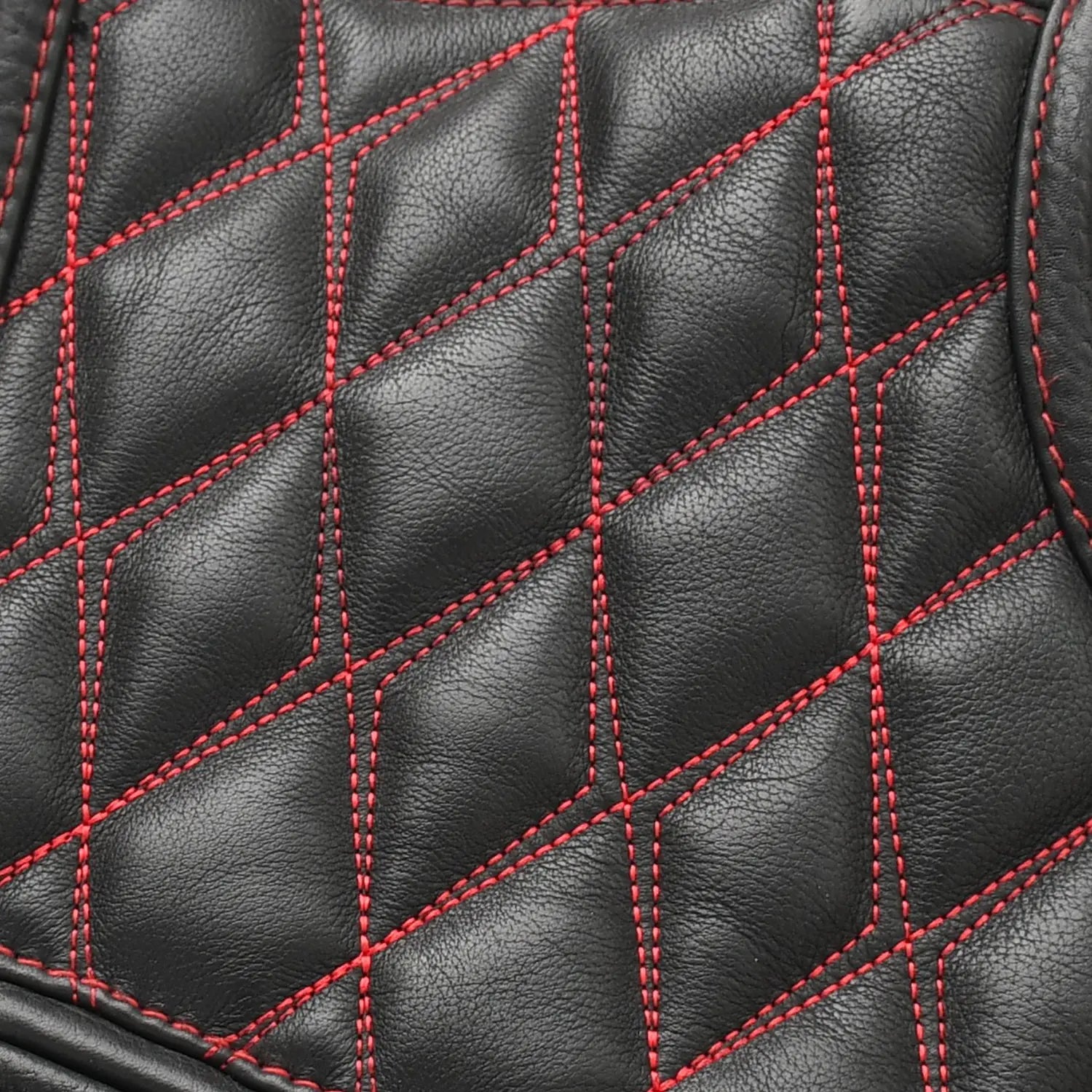 Tressivo-Tactical Emerald Men’s Motorcycle Leather Vest - Tressivo