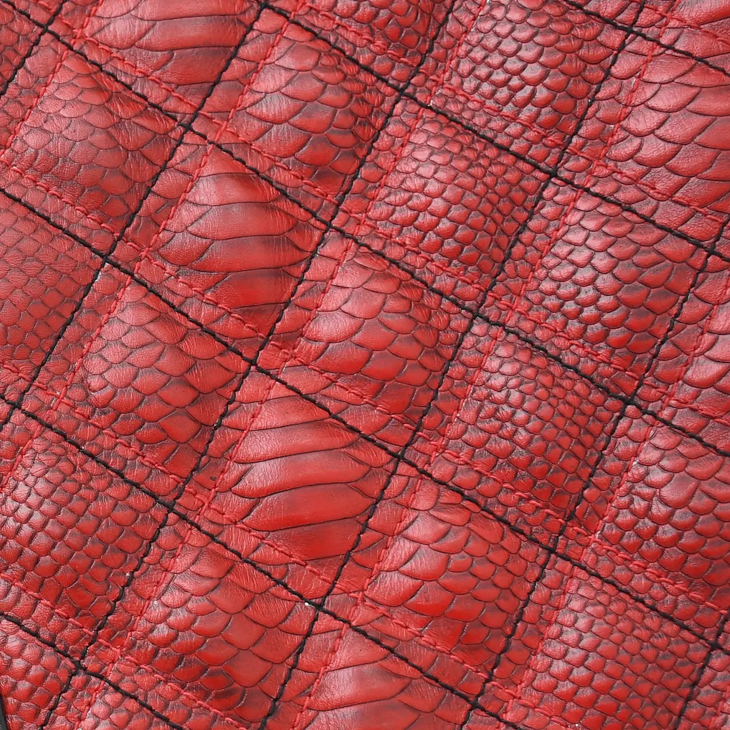 Tressivo-Redstrike Men’s Motorcycle Leather Jacket - Tressivo