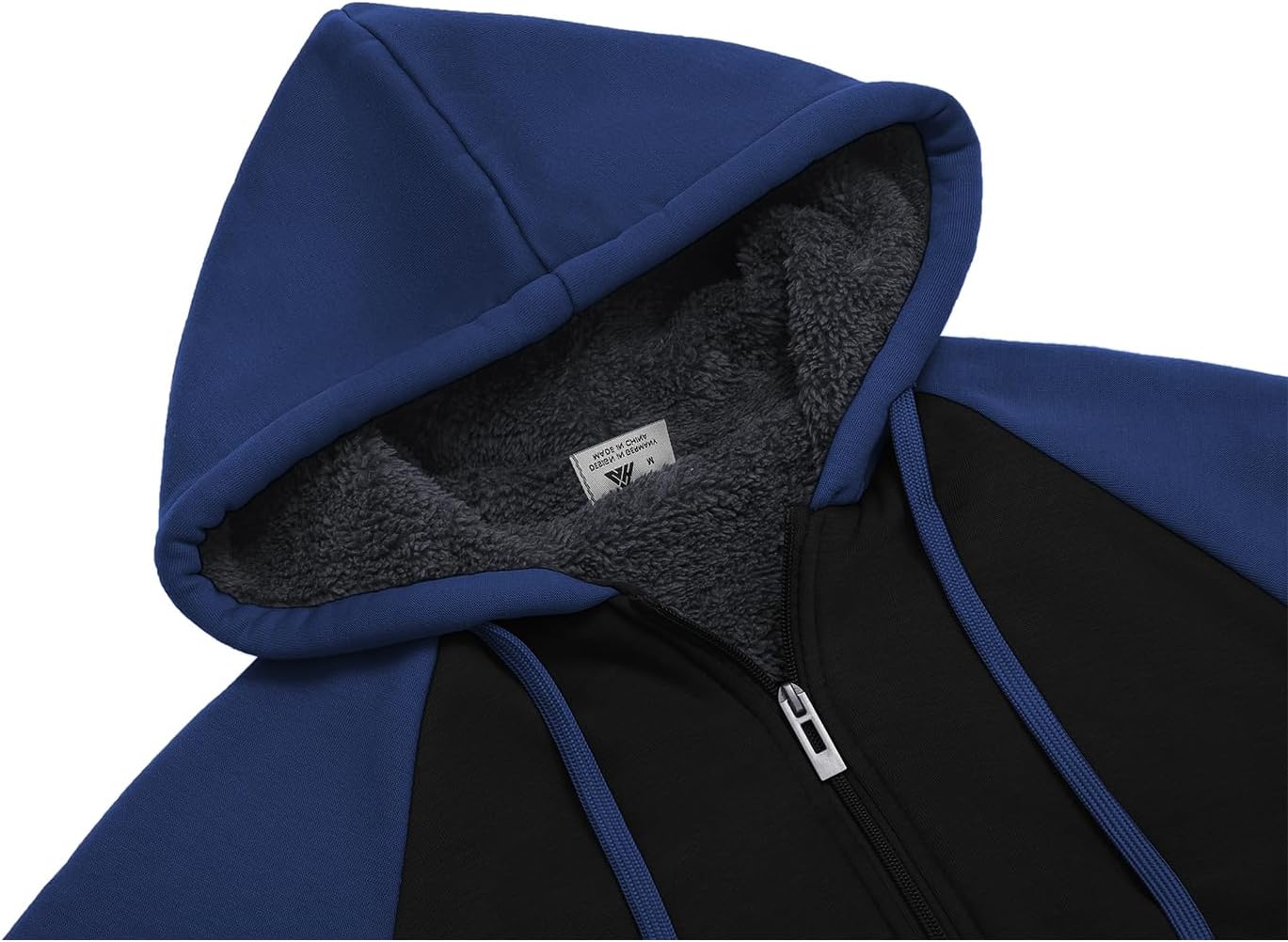 Men’s Fleece-Lined Zip Up Hoodie - By Tressivo