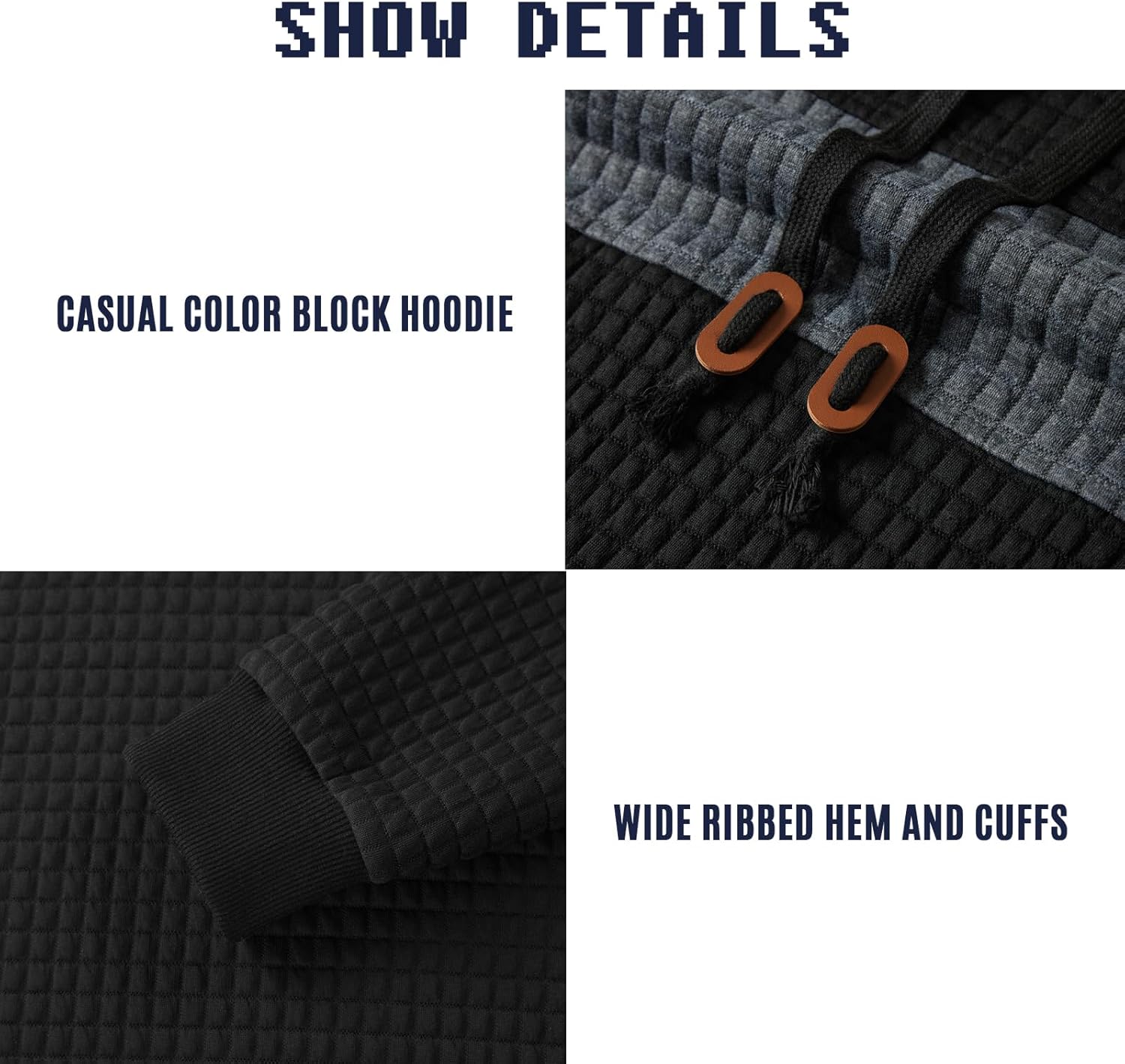 Men’s Sweatshirts Long Sleeve Pullover - By Tressivo