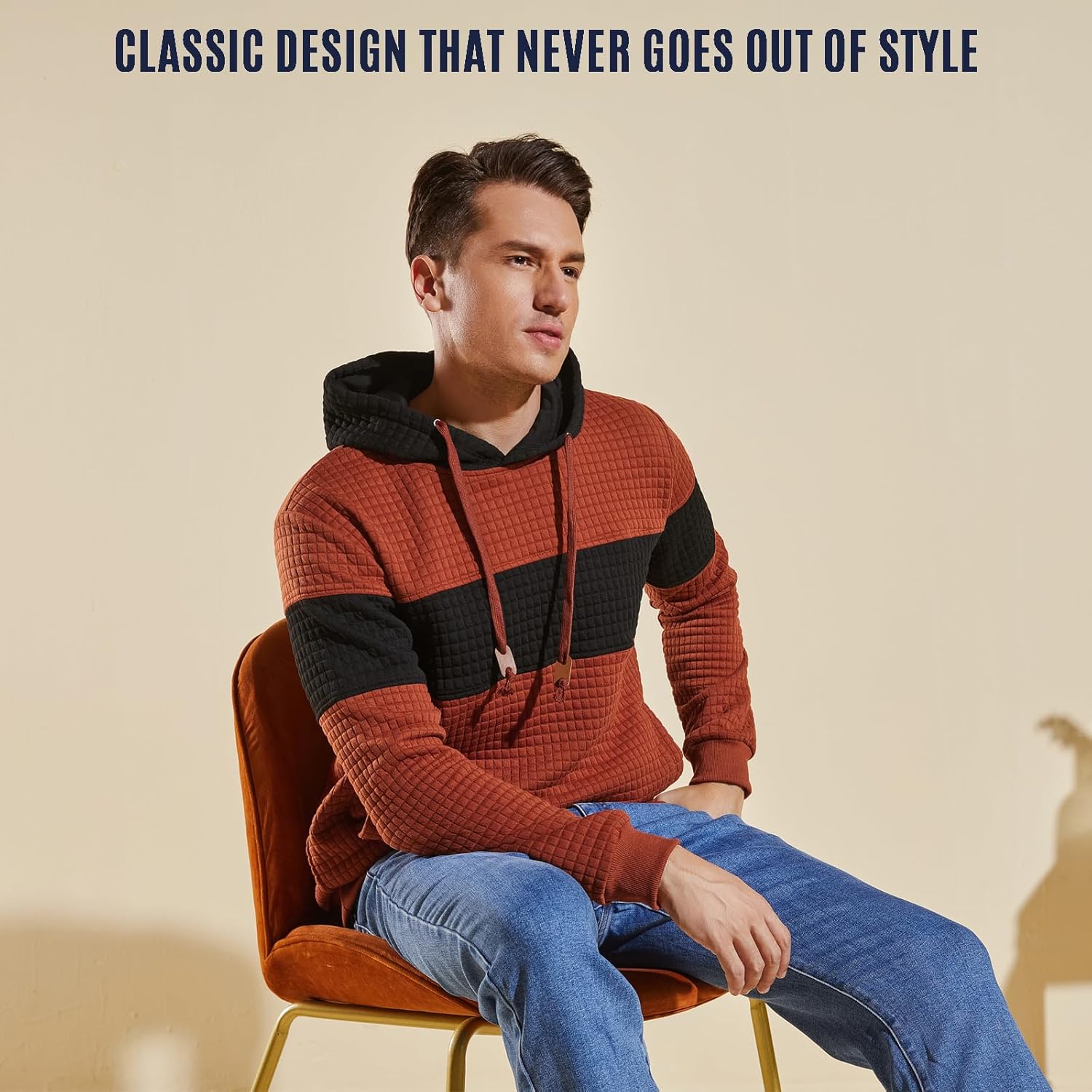 Men’s Sweatshirts Long Sleeve Pullover - By Tressivo