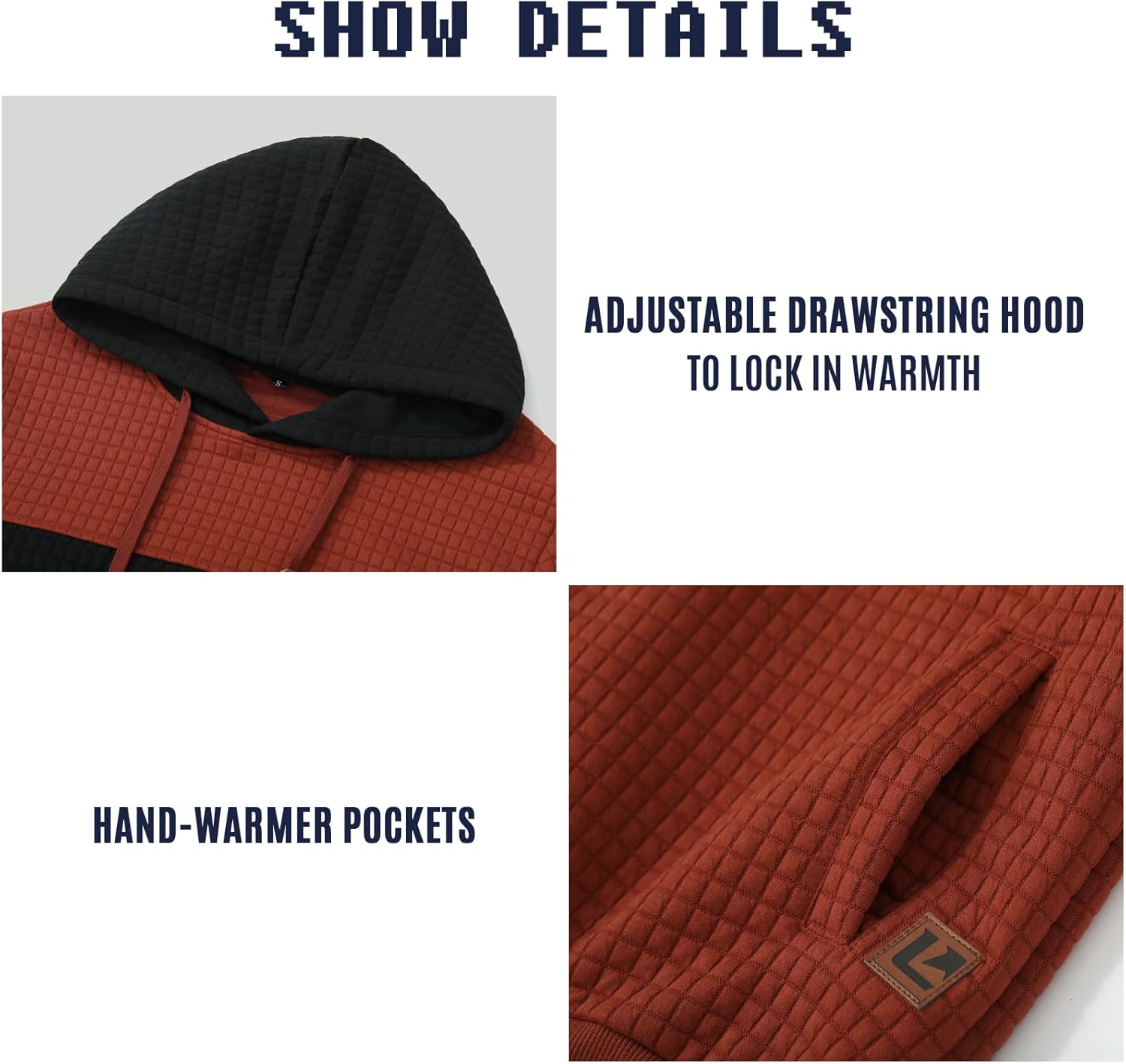 Men’s Sweatshirts Long Sleeve Pullover - By Tressivo