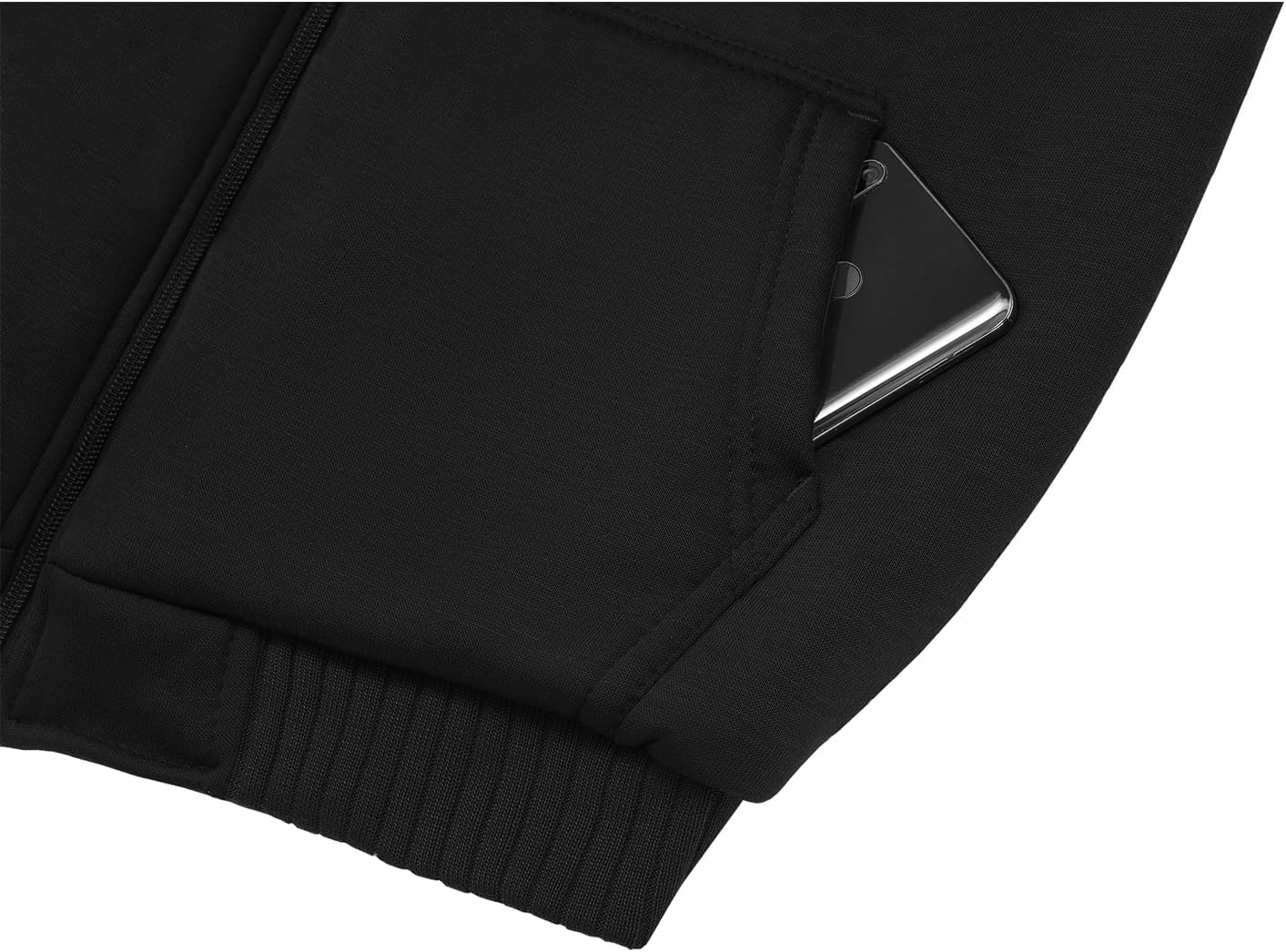 Men’s Fleece-Lined Zip Up Hoodie - By Tressivo