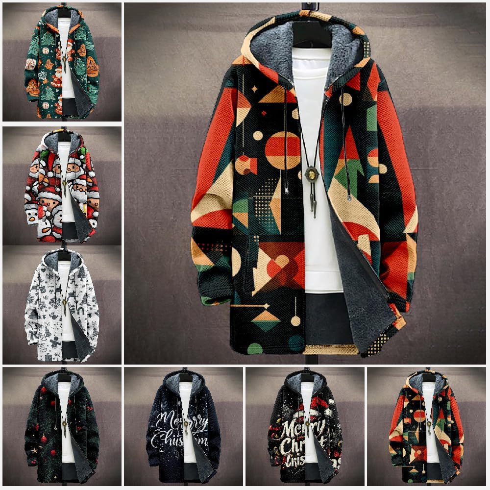 Mens Long Cardigan Hoodies - By Tressivo