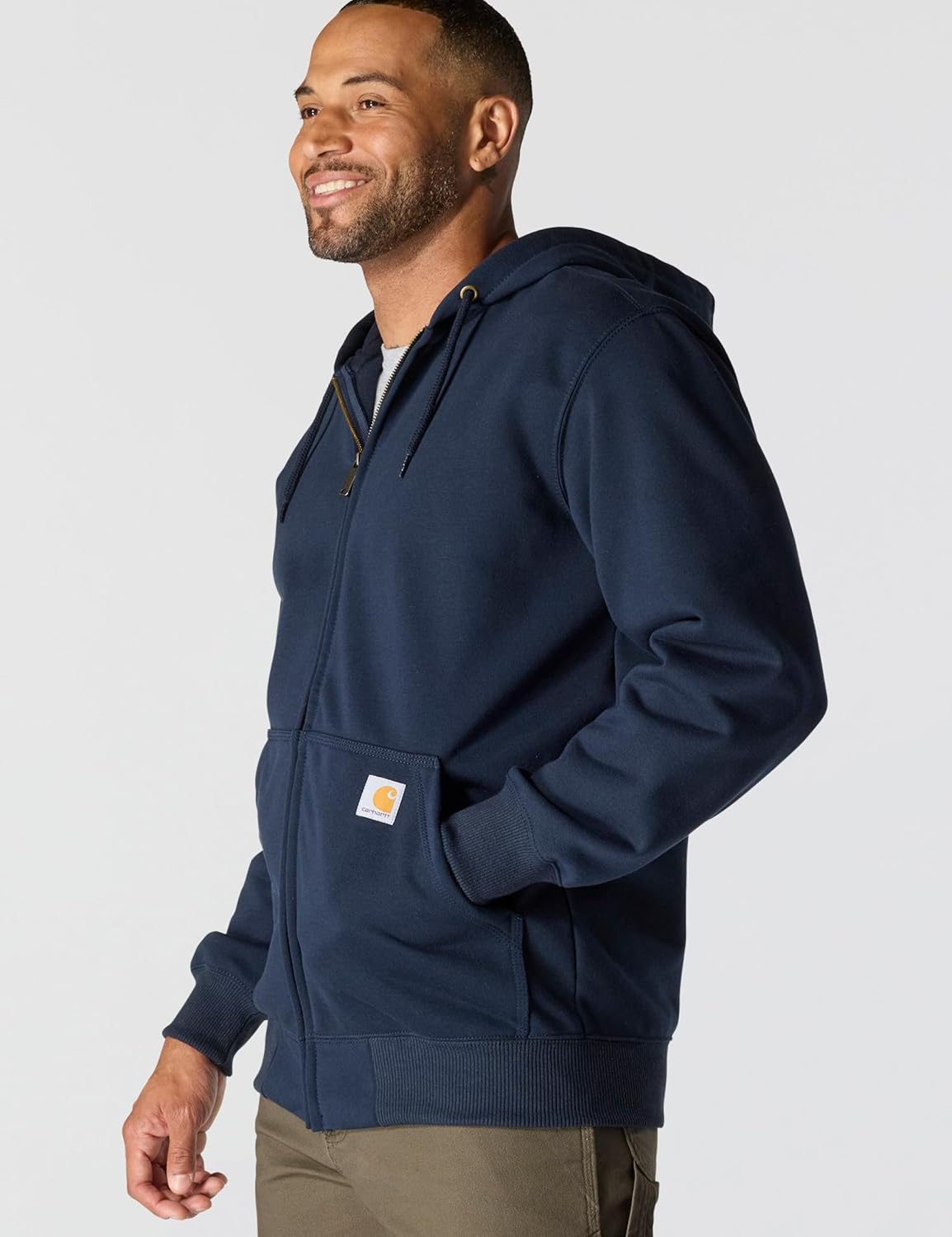 Men's Tall Rain Defender Paxton Heavyweight Hooded Zip Front Sweatshirt - By Tressivo