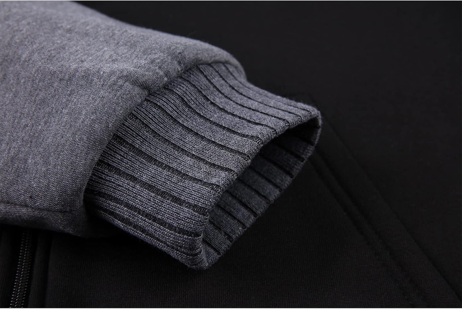 Men’s Fleece-Lined Zip Up Hoodie - By Tressivo