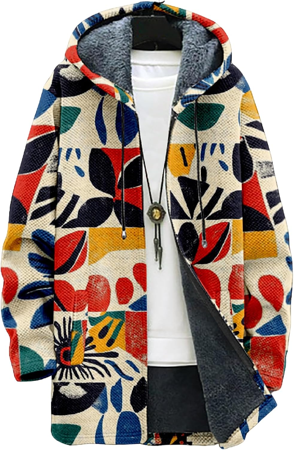 Mens Long Cardigan Hoodies - By Tressivo