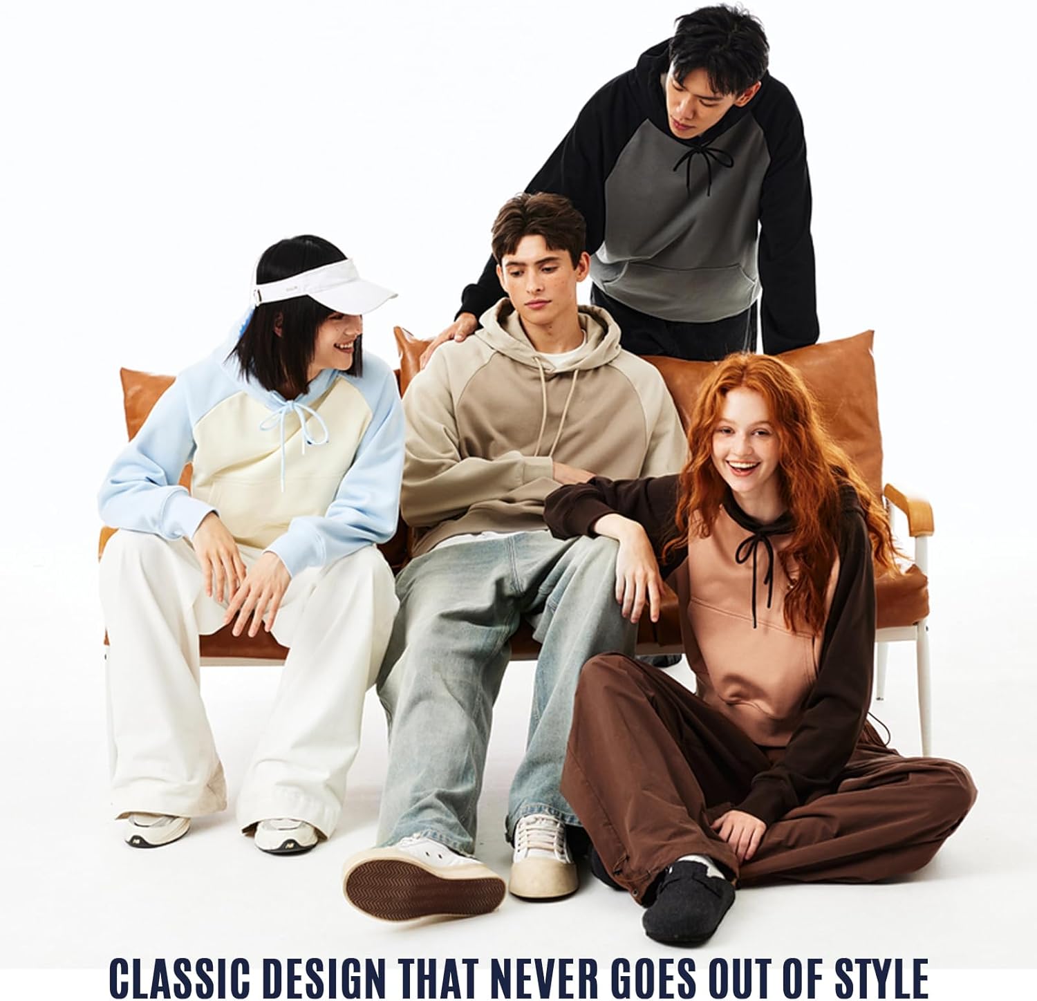 Men’s Sweatshirts Long Sleeve Pullover - By Tressivo