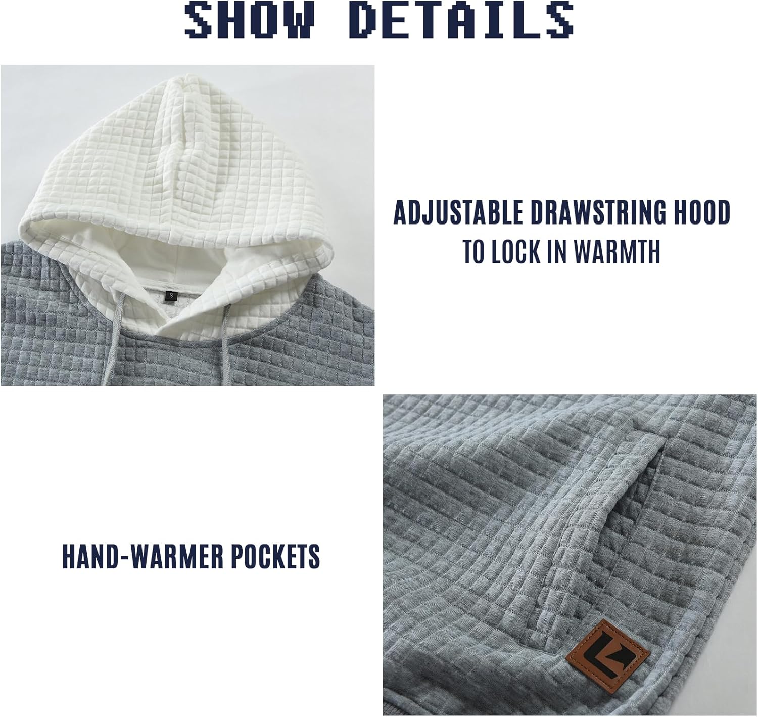 Men’s Sweatshirts Long Sleeve Pullover - By Tressivo