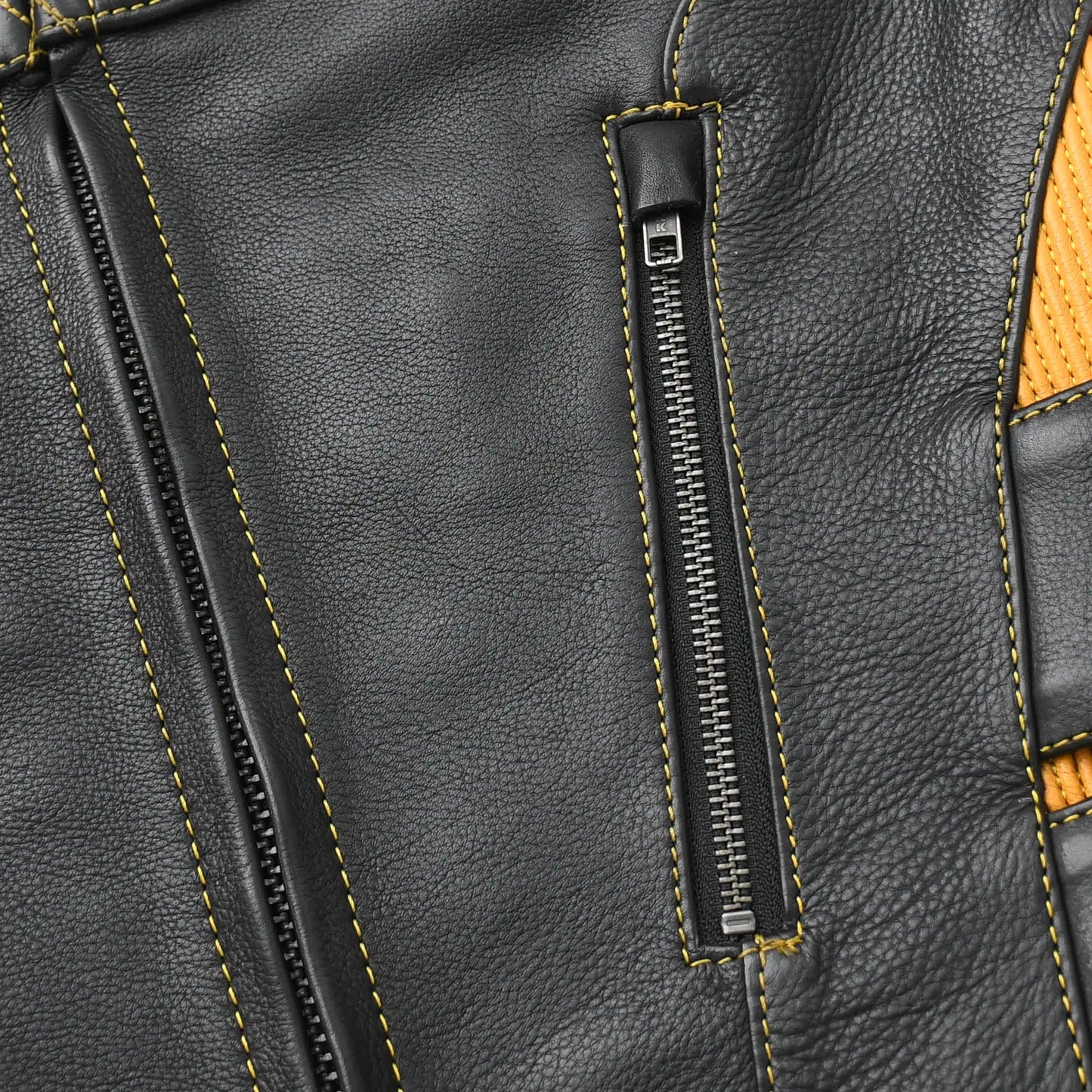 Tressivo-Tactical Emerald Men’s Motorcycle Leather Vest - Tressivo