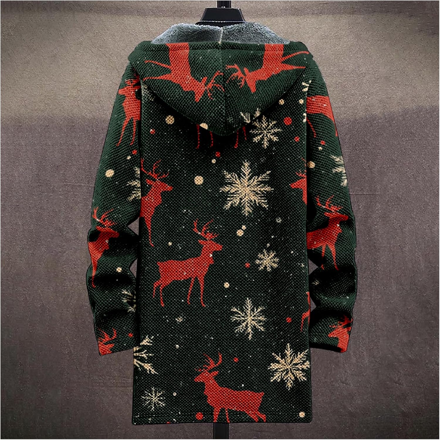 Mens Long Cardigan Hoodies - By Tressivo