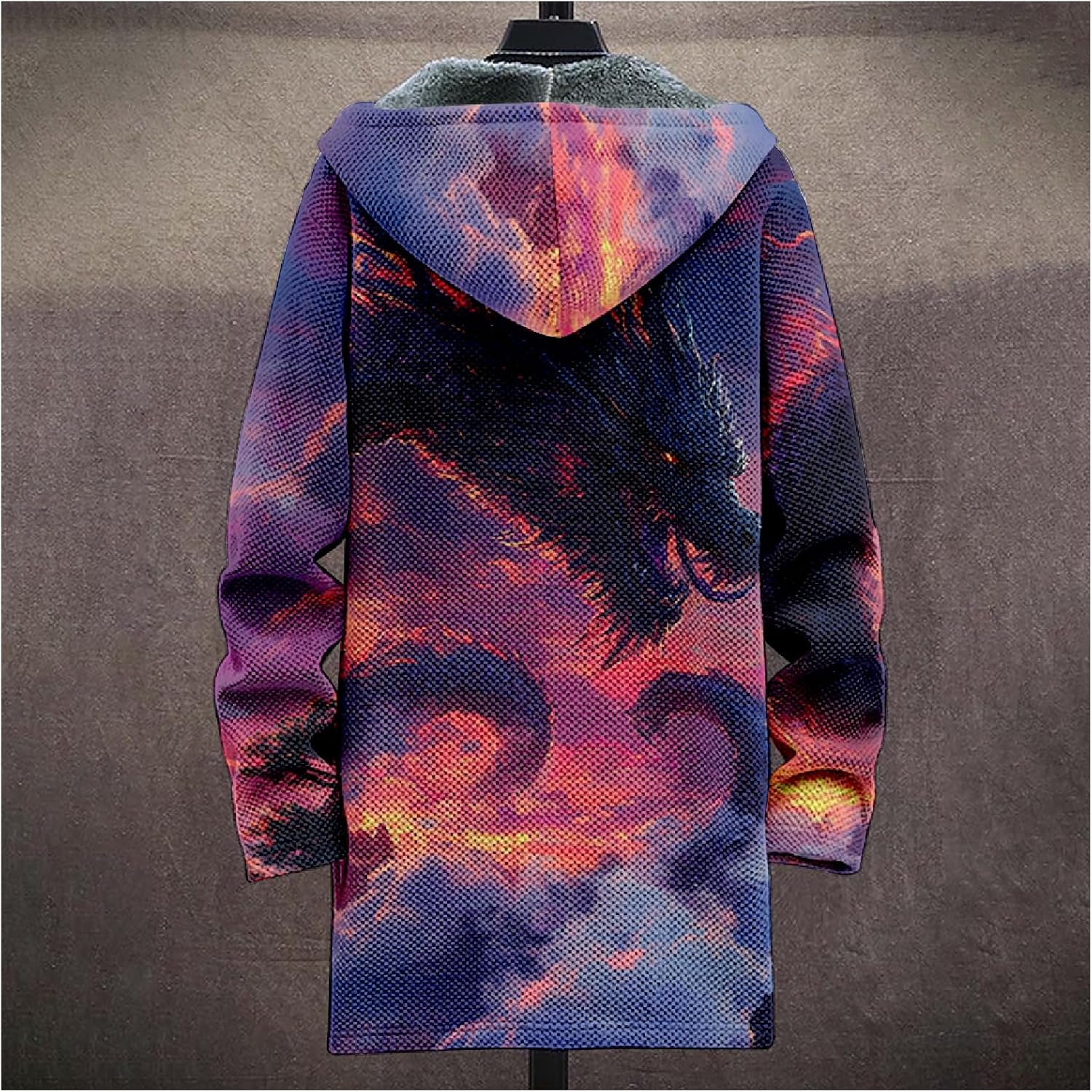 Mens Long Cardigan Hoodies - By Tressivo