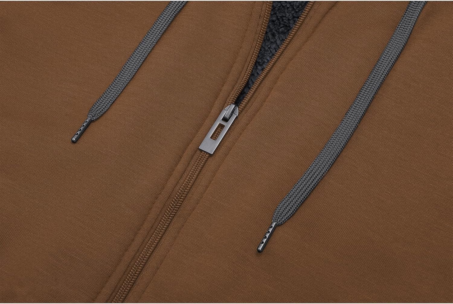 Men’s Fleece-Lined Zip Up Hoodie - By Tressivo