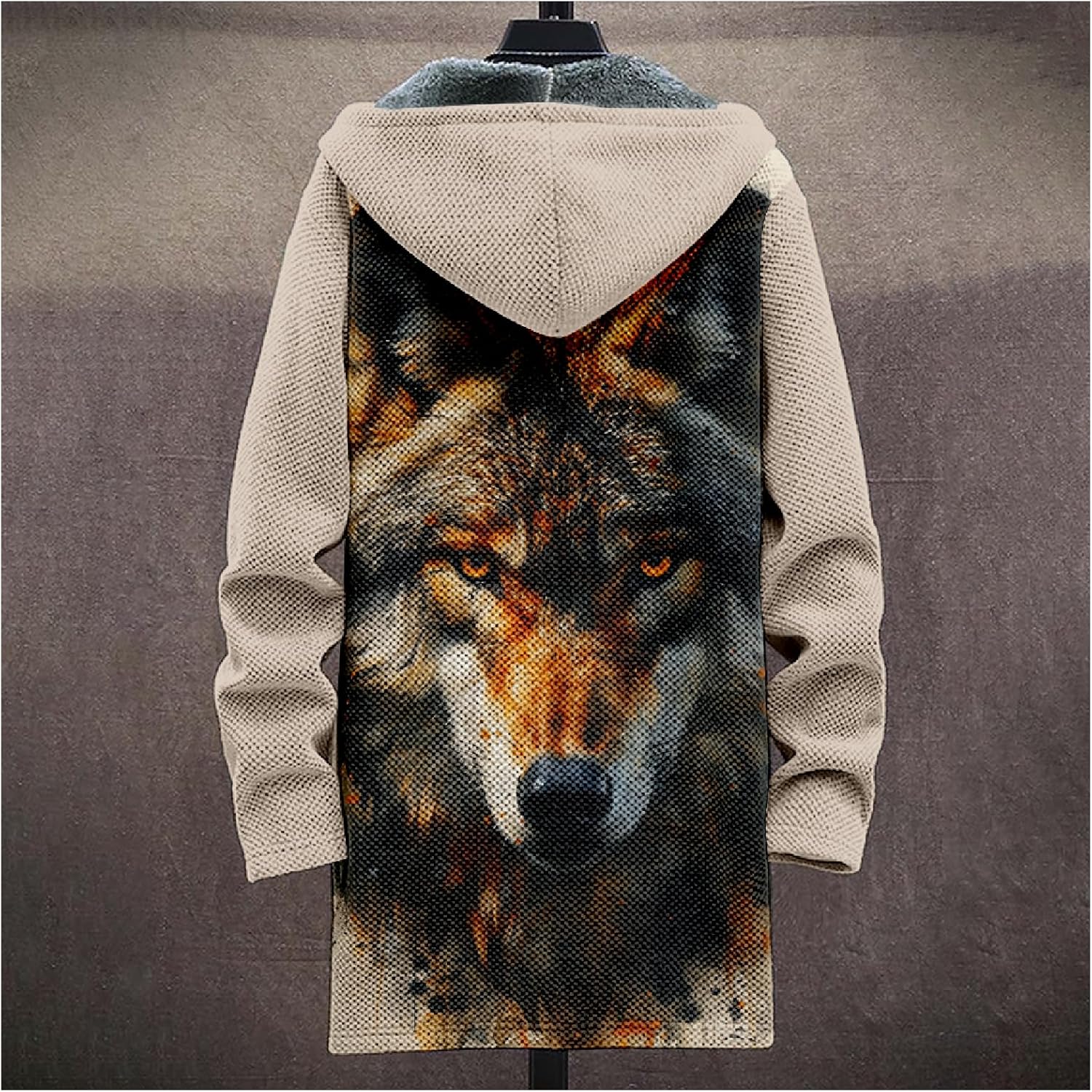 Mens Long Cardigan Hoodies - By Tressivo