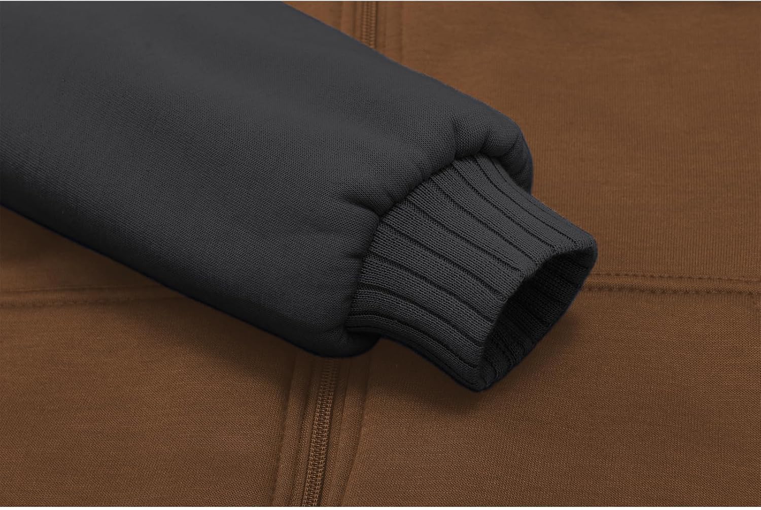 Men’s Fleece-Lined Zip Up Hoodie - By Tressivo