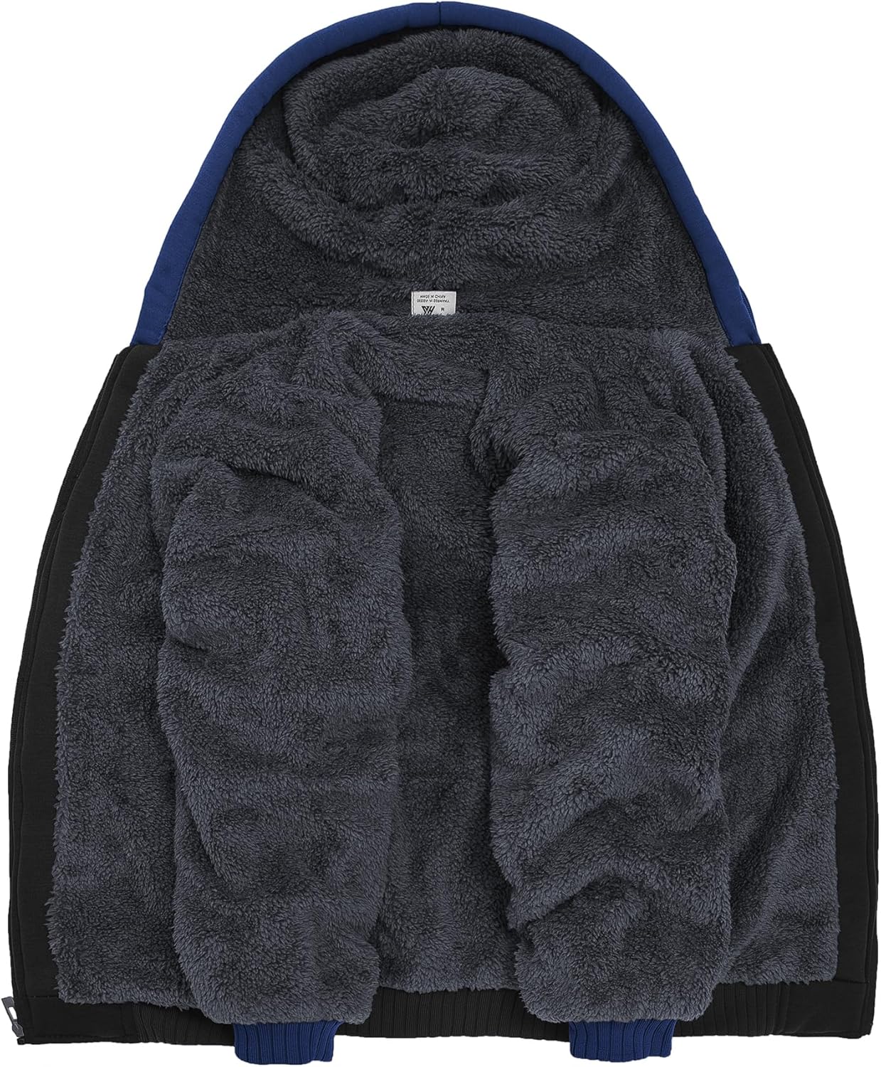 Men’s Fleece-Lined Zip Up Hoodie - By Tressivo