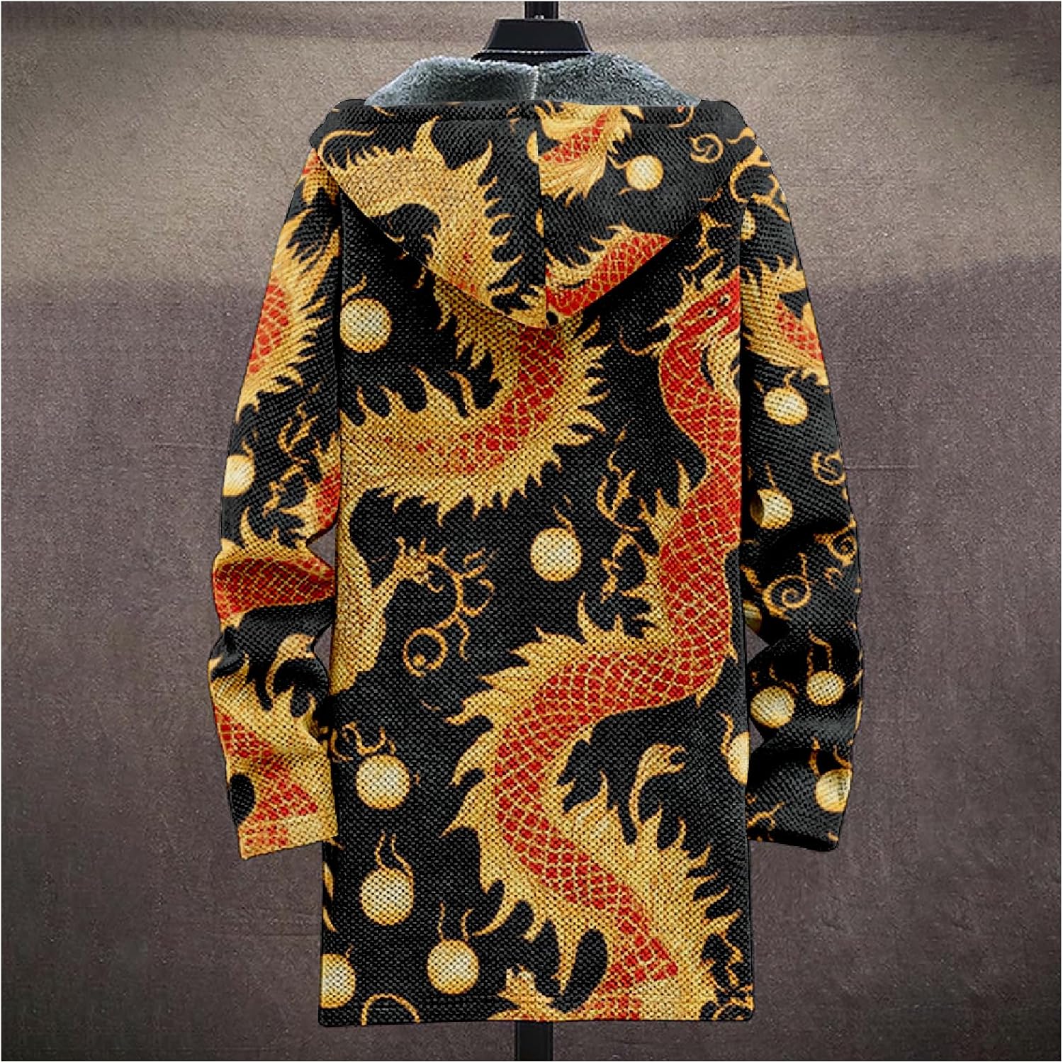 Mens Long Cardigan Hoodies - By Tressivo