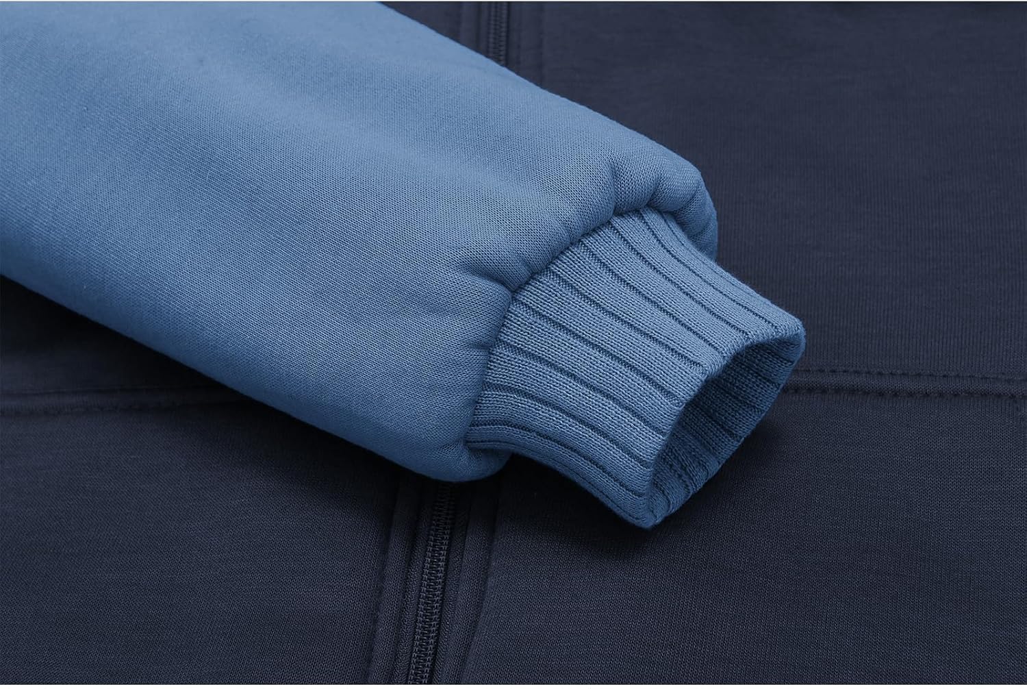 Men’s Fleece-Lined Zip Up Hoodie - By Tressivo