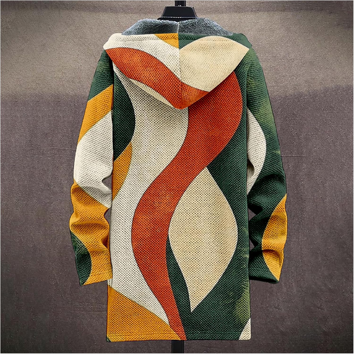 Mens Long Cardigan Hoodies - By Tressivo