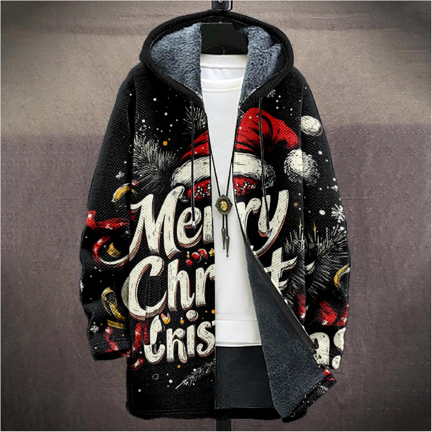 Mens Long Cardigan Hoodies - By Tressivo