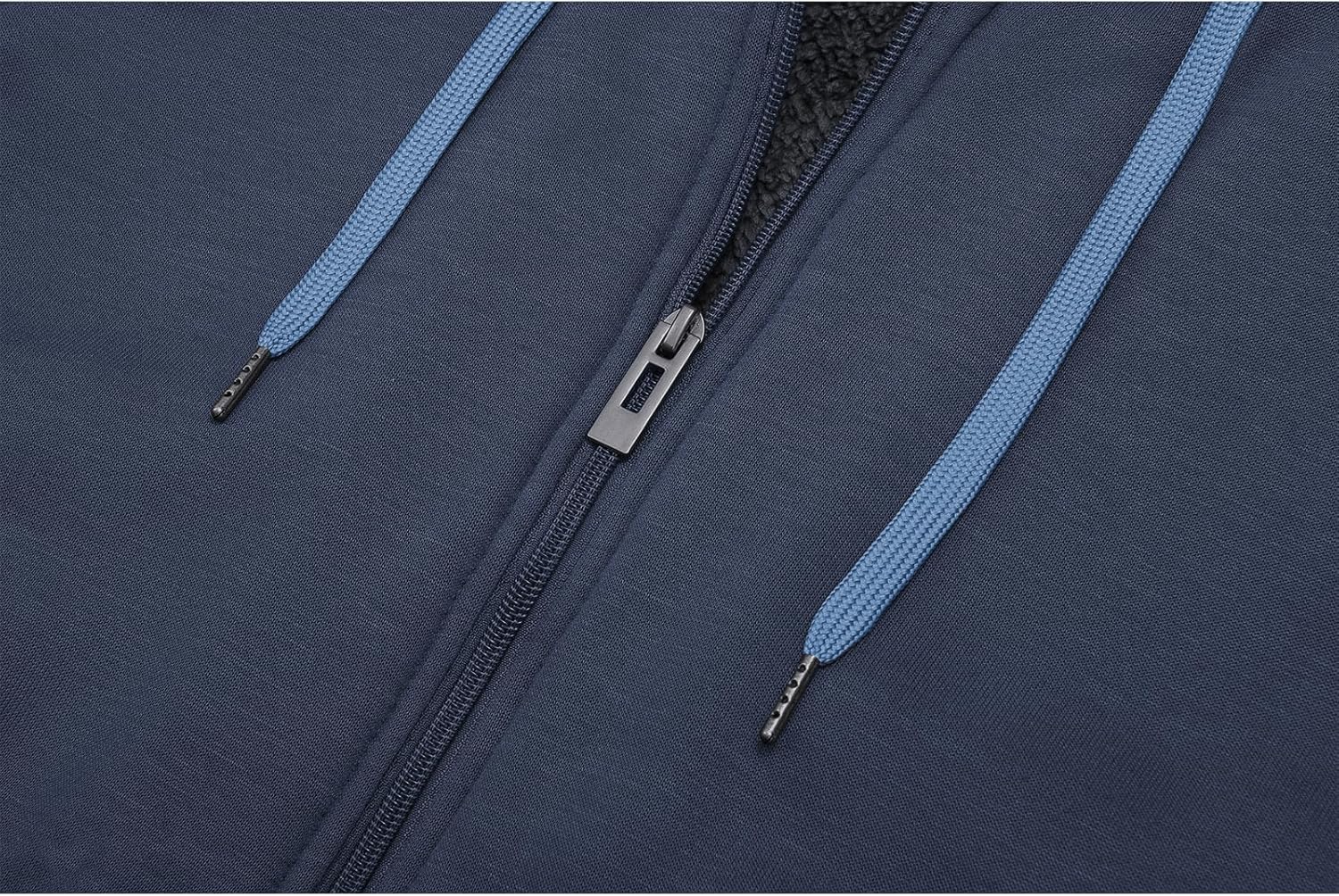 Men’s Fleece-Lined Zip Up Hoodie - By Tressivo