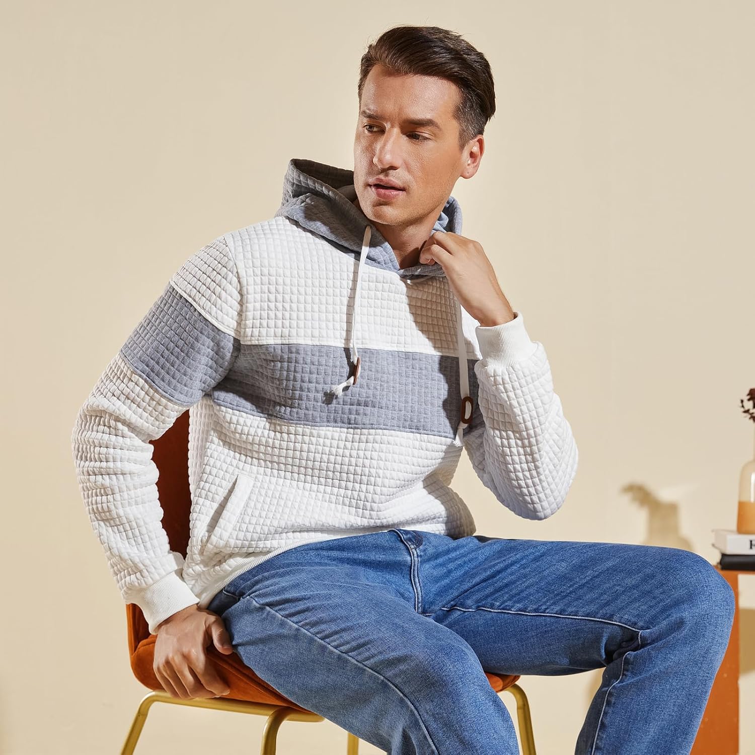 Men’s Sweatshirts Long Sleeve Pullover - By Tressivo