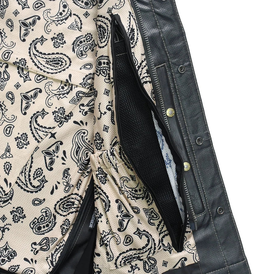 Tressivo-Inferno Rogue Men's Leather Vest (Limited Edition) - Tressivo