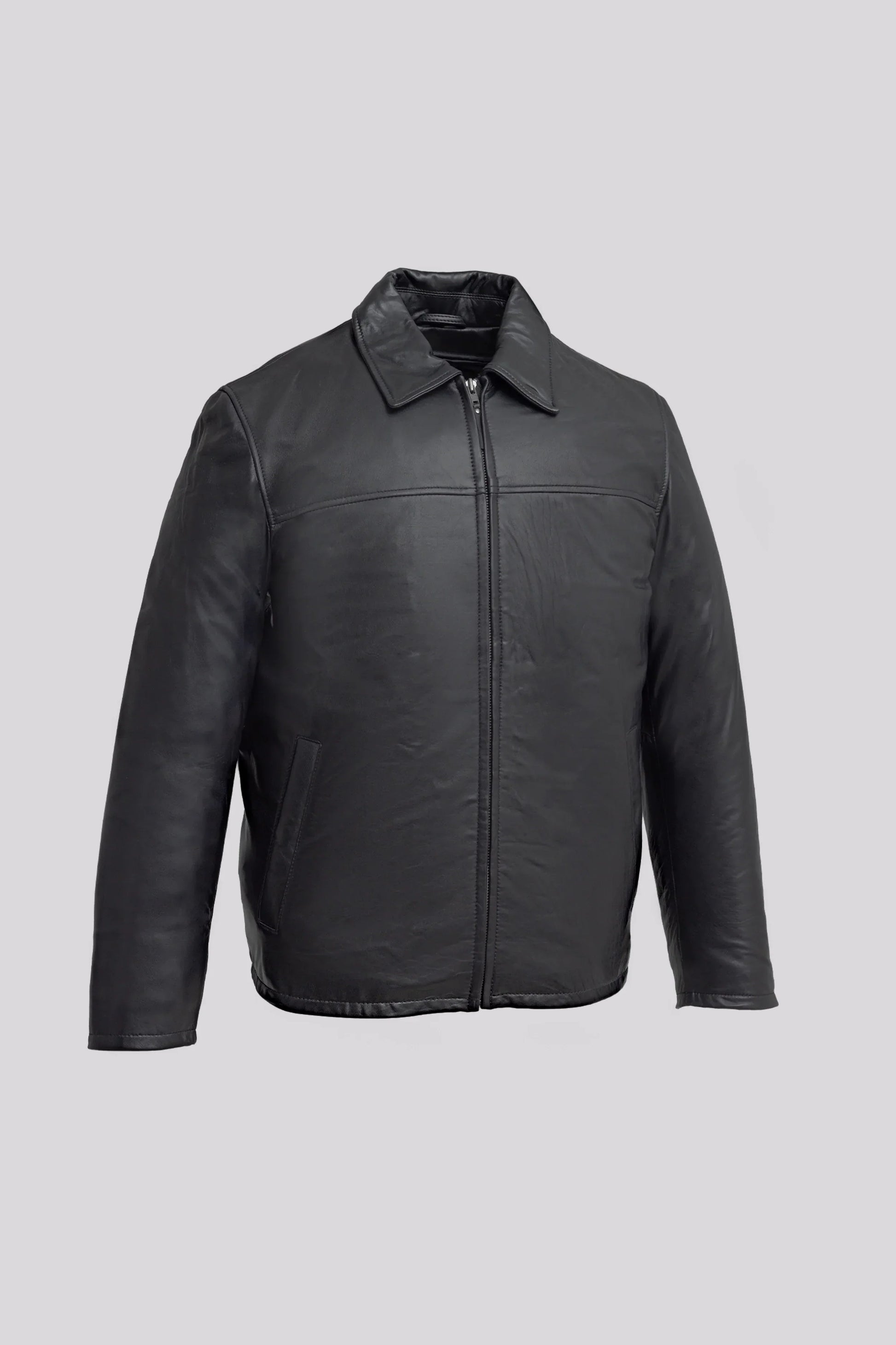Tressivo-Anderson Men's Lambskin Leather Jacket - Tressivo