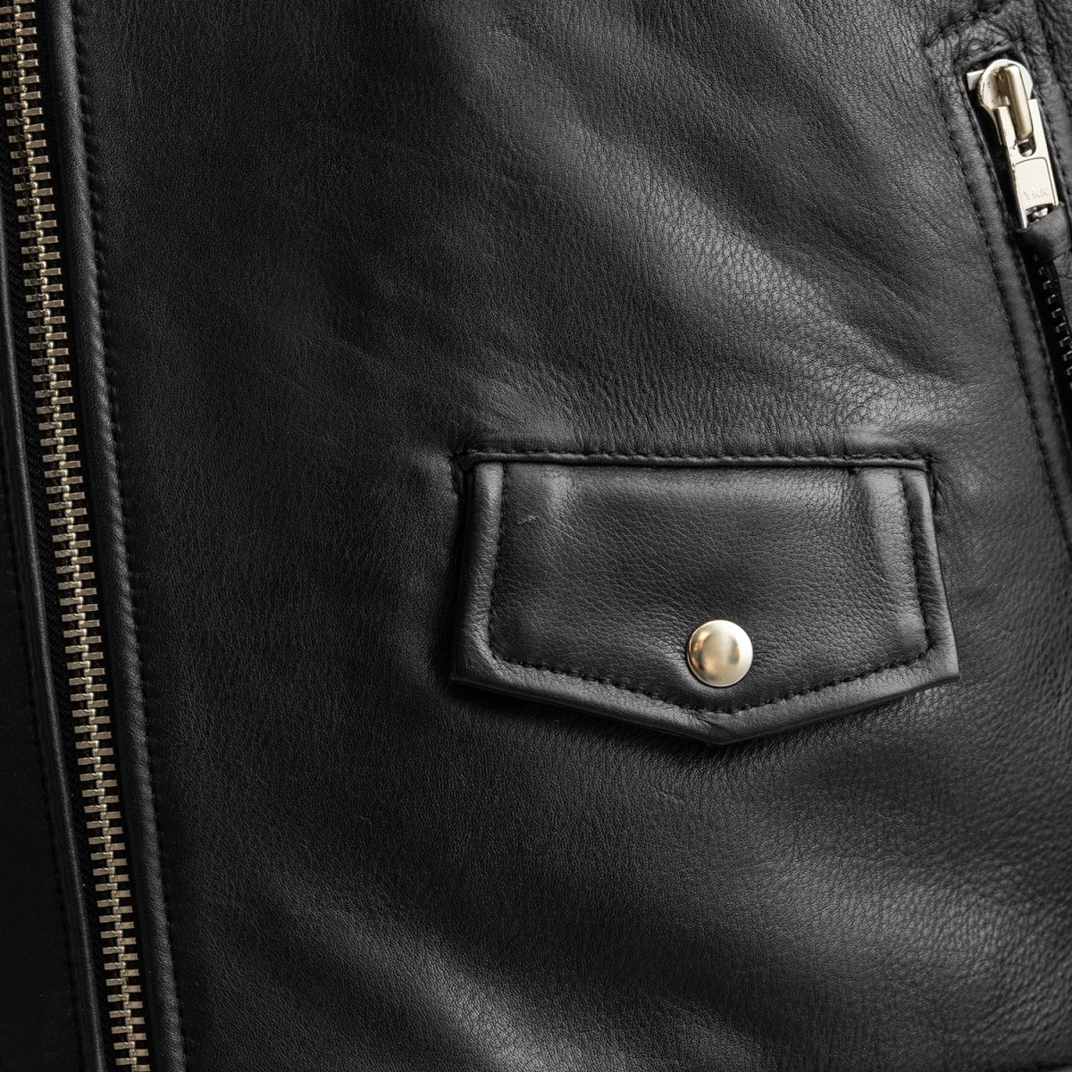 Tressivo-Arnold Men's Motorcycle Leather Jacket - Tressivo