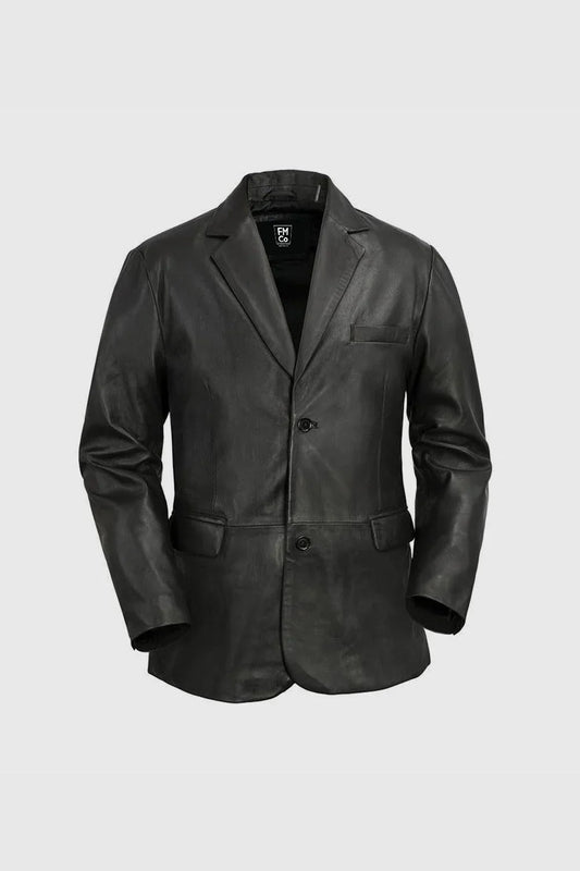 Tressivo-Esquire Mens Leather Jacket - Tressivo