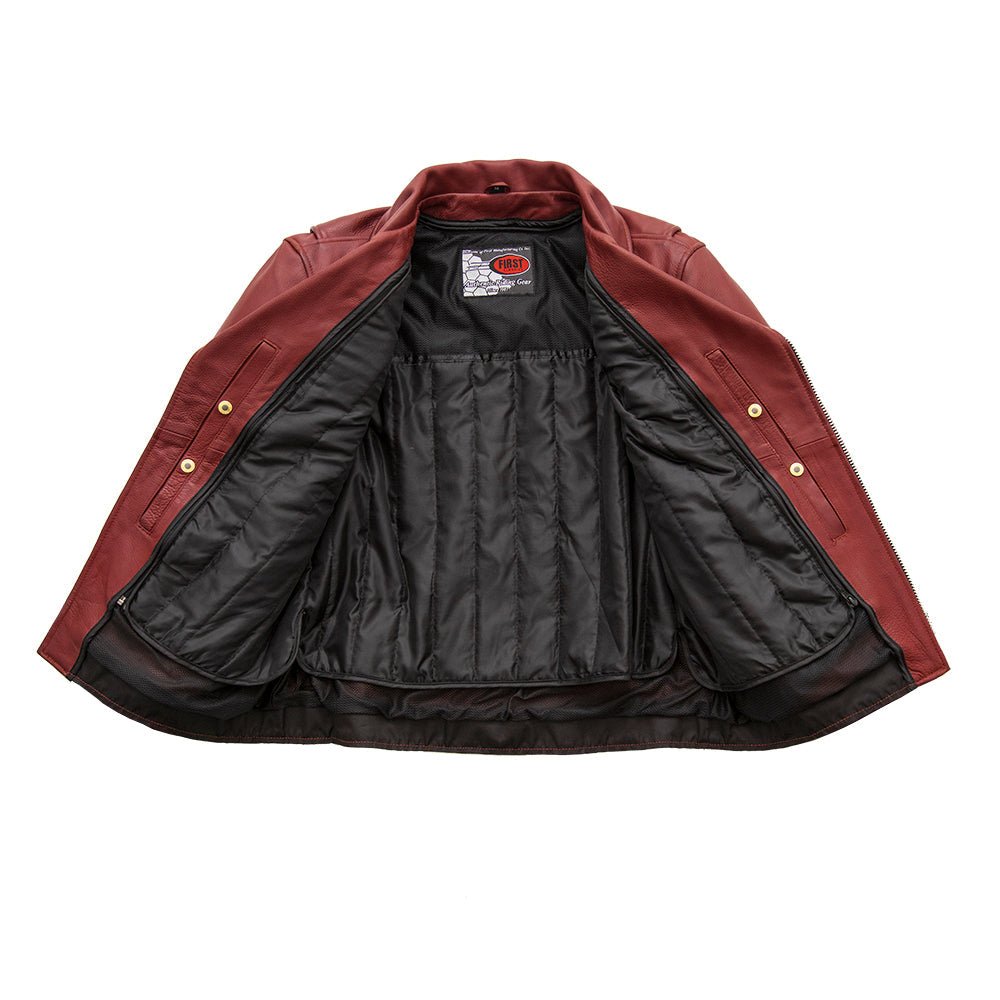 Tressivo-Fillmore Men's Motorcycle Leather Jacket - Tressivo