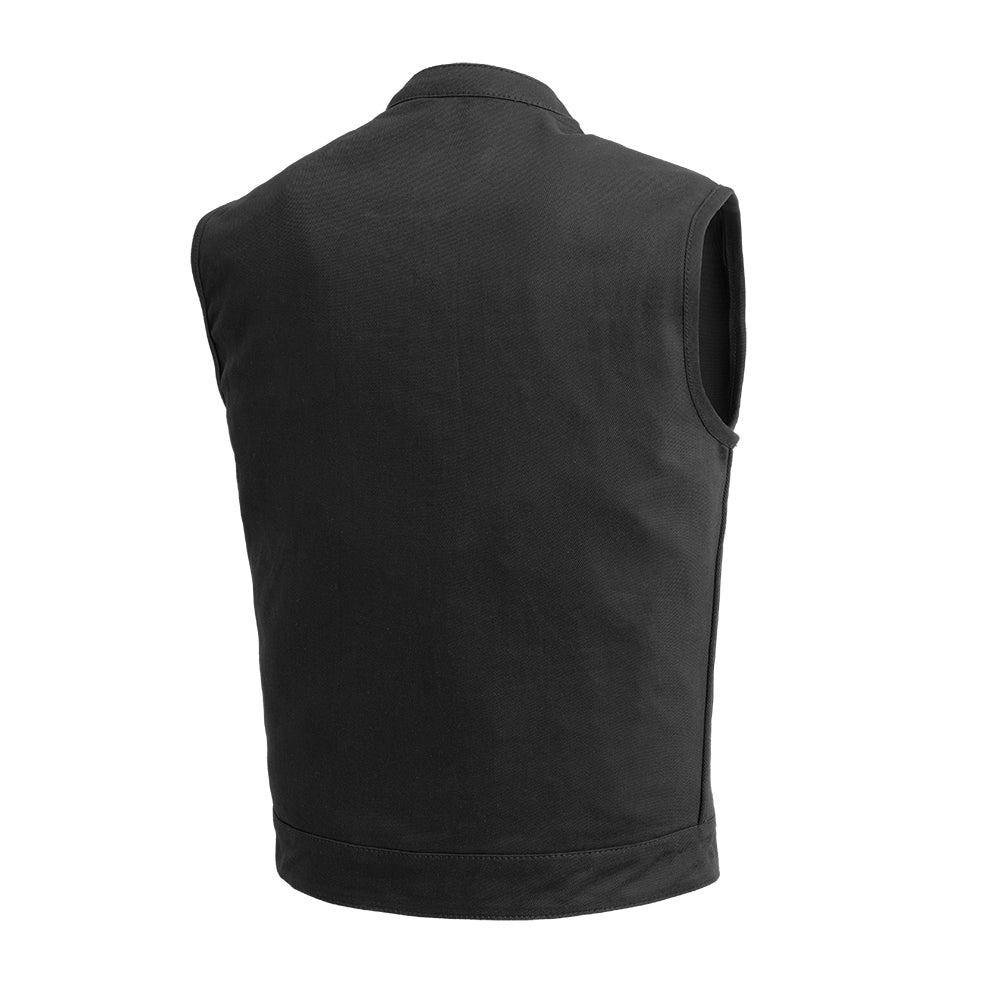 Tressivo-Havoc Men's Motorcycle Twill Vest - Tressivo