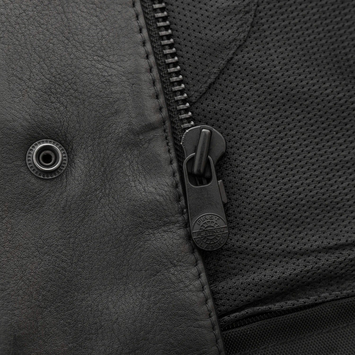 Tressivo-Highside Men's Motorcycle Leather Vest - Tressivo