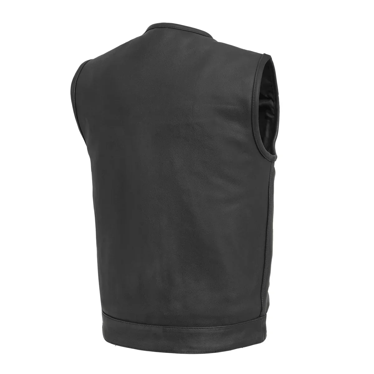 Tressivo-Highside Men's Motorcycle Leather Vest - Tressivo