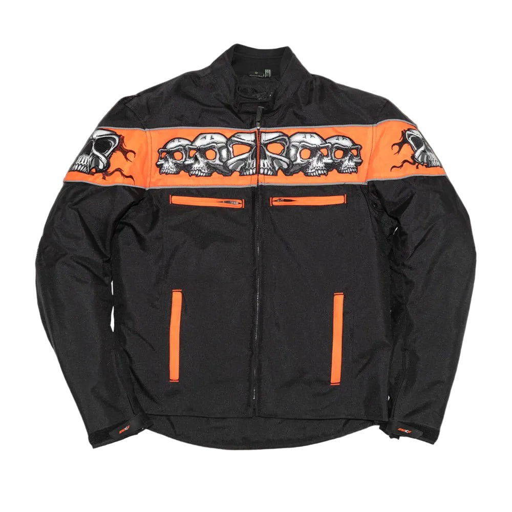 Tressivo-Immortal Men's Motorcycle Textile Jacket - Tressivo