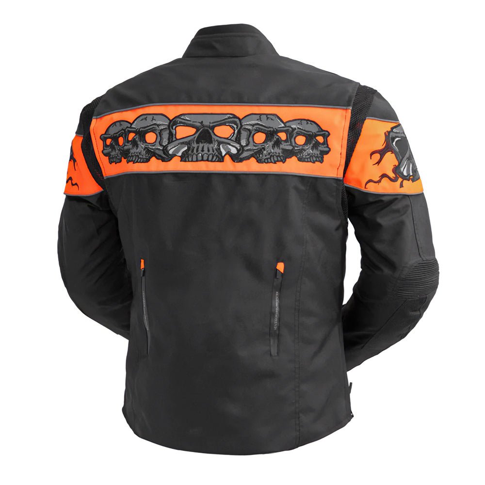 Tressivo-Immortal Men's Motorcycle Textile Jacket - Tressivo