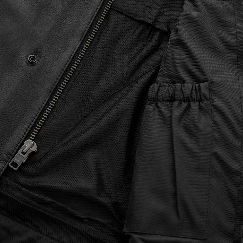 Tressivo-Lowrider Men's Motorcycle Leather Vest - Tressivo