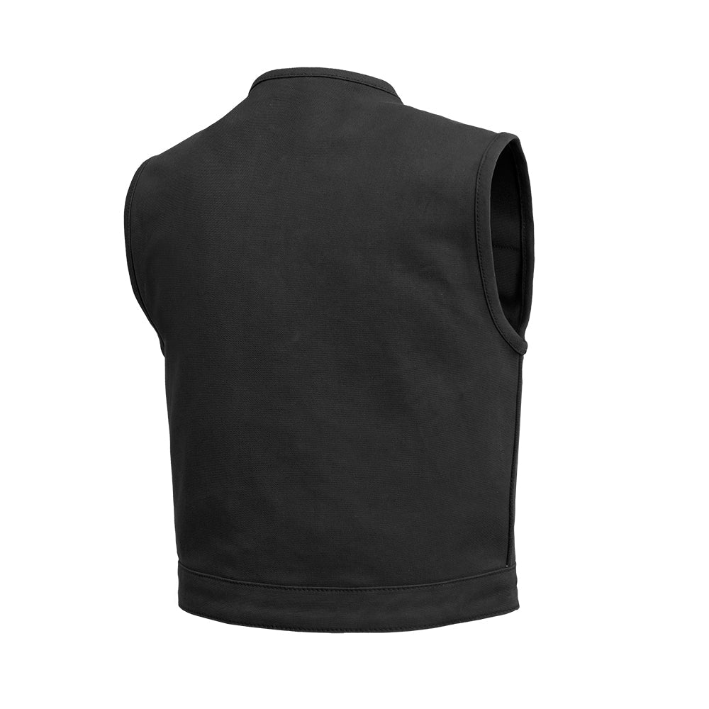 Tressivo-Lowside Men's Motorcycle Twill Vest - Tressivo