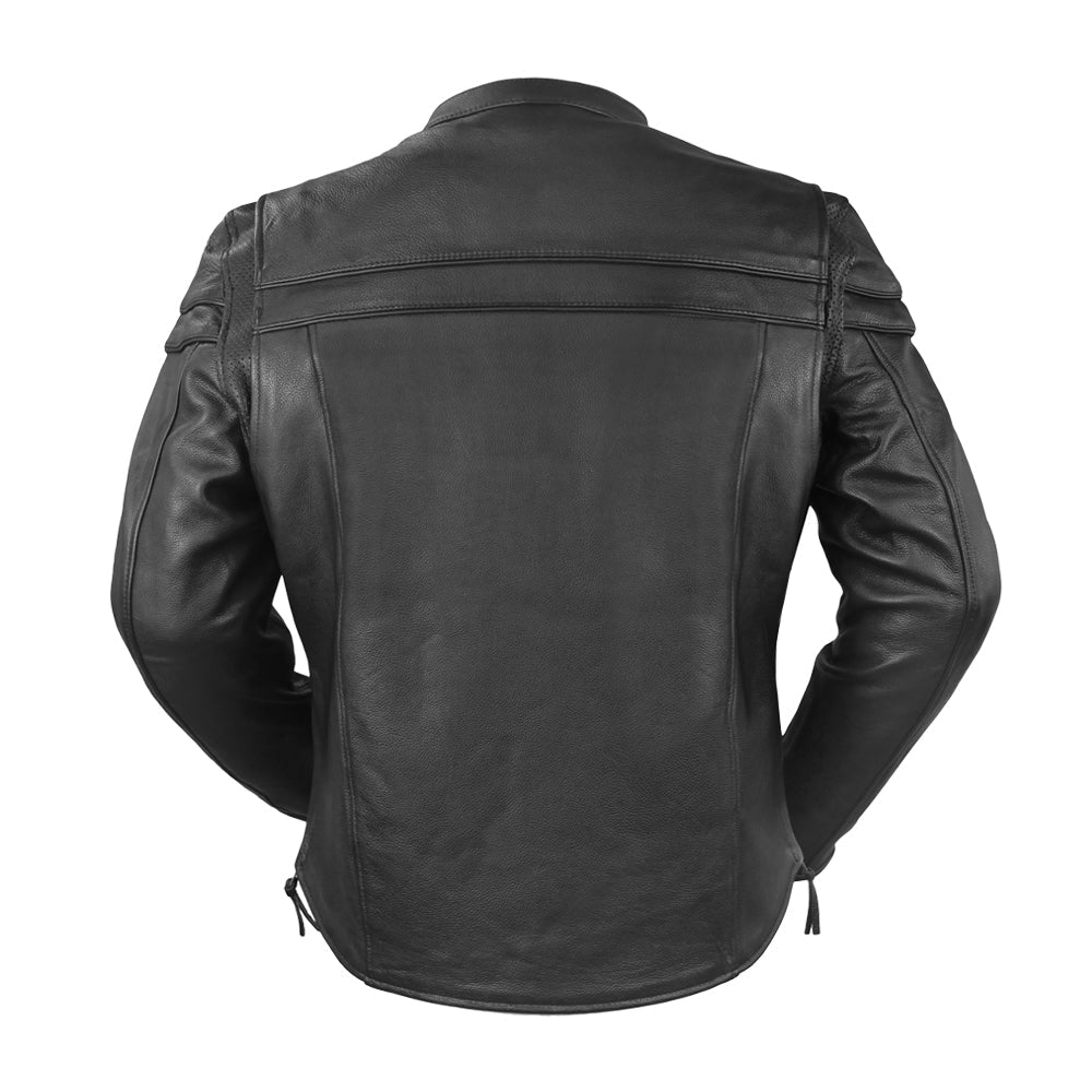 Tressivo-Maverick Men's Motorcycle Leather Jacket - Tressivo