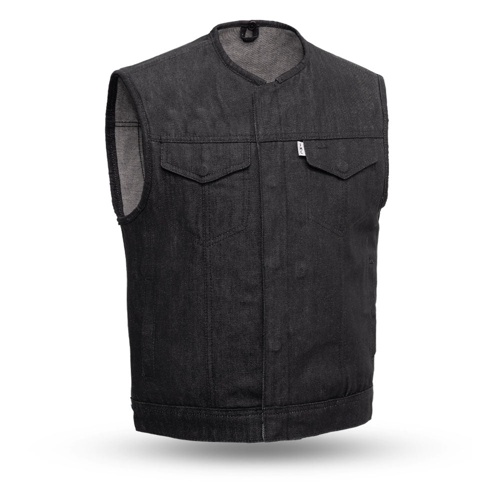 Tressivo-Murdock - Men's Motorcycle Denim Vest - Tressivo