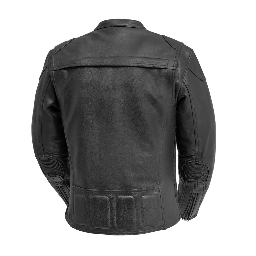 Tressivo-Nemesis Men's Motorcycle Leather Jacket - Tressivo