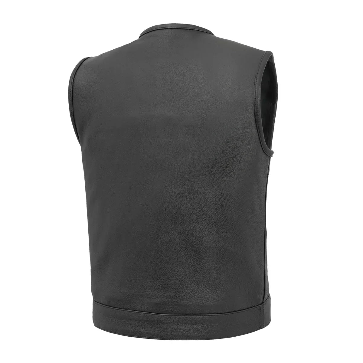 Tressivo-No Rival - Men's Motorcycle Leather Vest - Tressivo